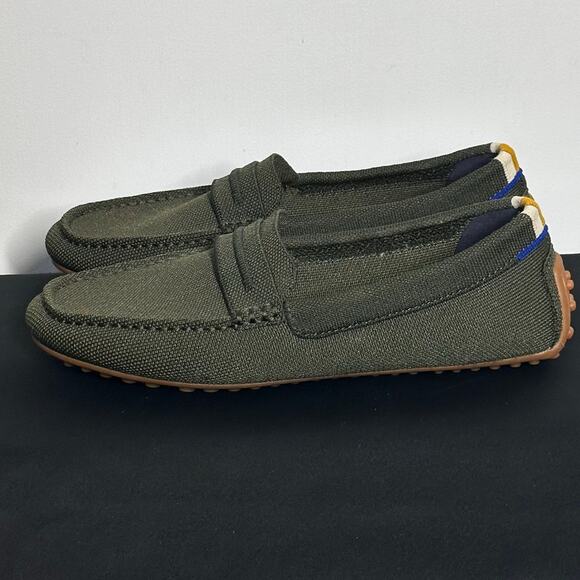 Rothy’s The Driver Loafer in Cypress Green Sz 8.5 Excellent Condition!! - Picture 2 of 6